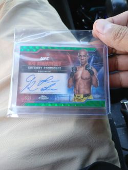 UFC Card Gregory Rodriguez