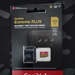 SanDisk Micro SD 512 GB (3x)