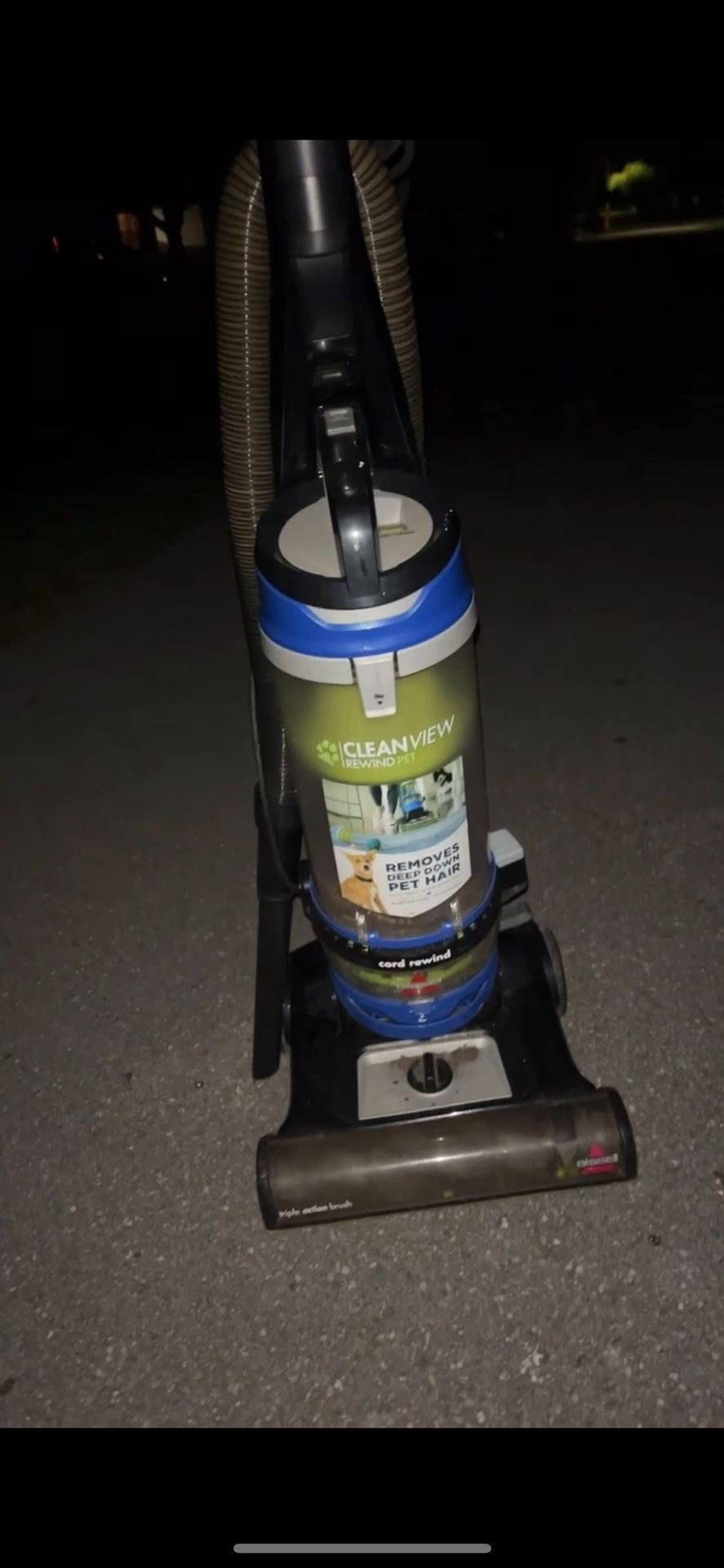 Bissell CleanView Rewind Pet Vaccum Cleaner