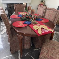 Dining Table With Six Chairs