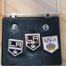 LA Kings 50th Anniversary Pins