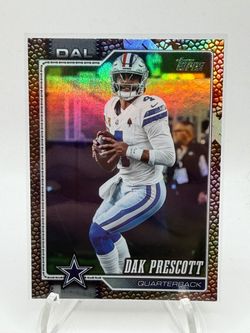 Dak Prescott F Cancer Pigskin Refractor