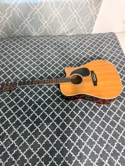 Jasmine Acoustic-Electric Cutaway Guitar