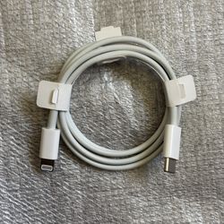Apple USB-C  to Lighting  Cable and Wired Lightning Headphones 