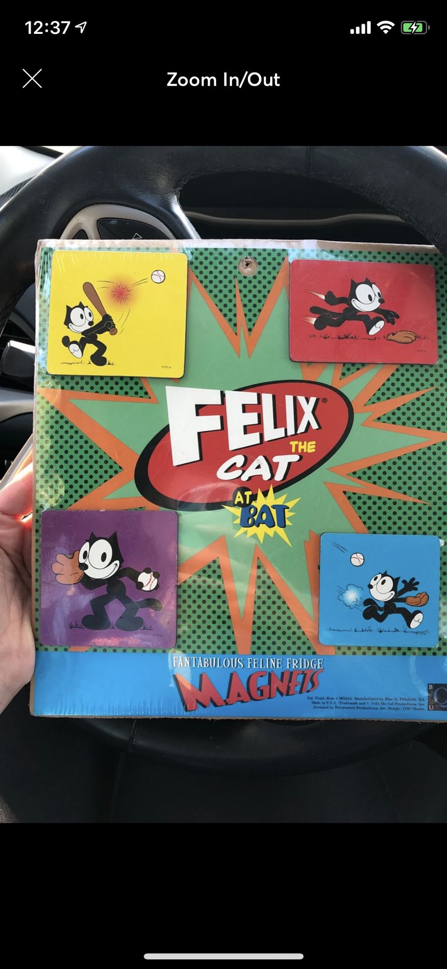 Felix the Cat Magnets Fridge NEW