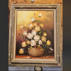 36x30 Floral Painting , Yellow Roses -Gorgeous 