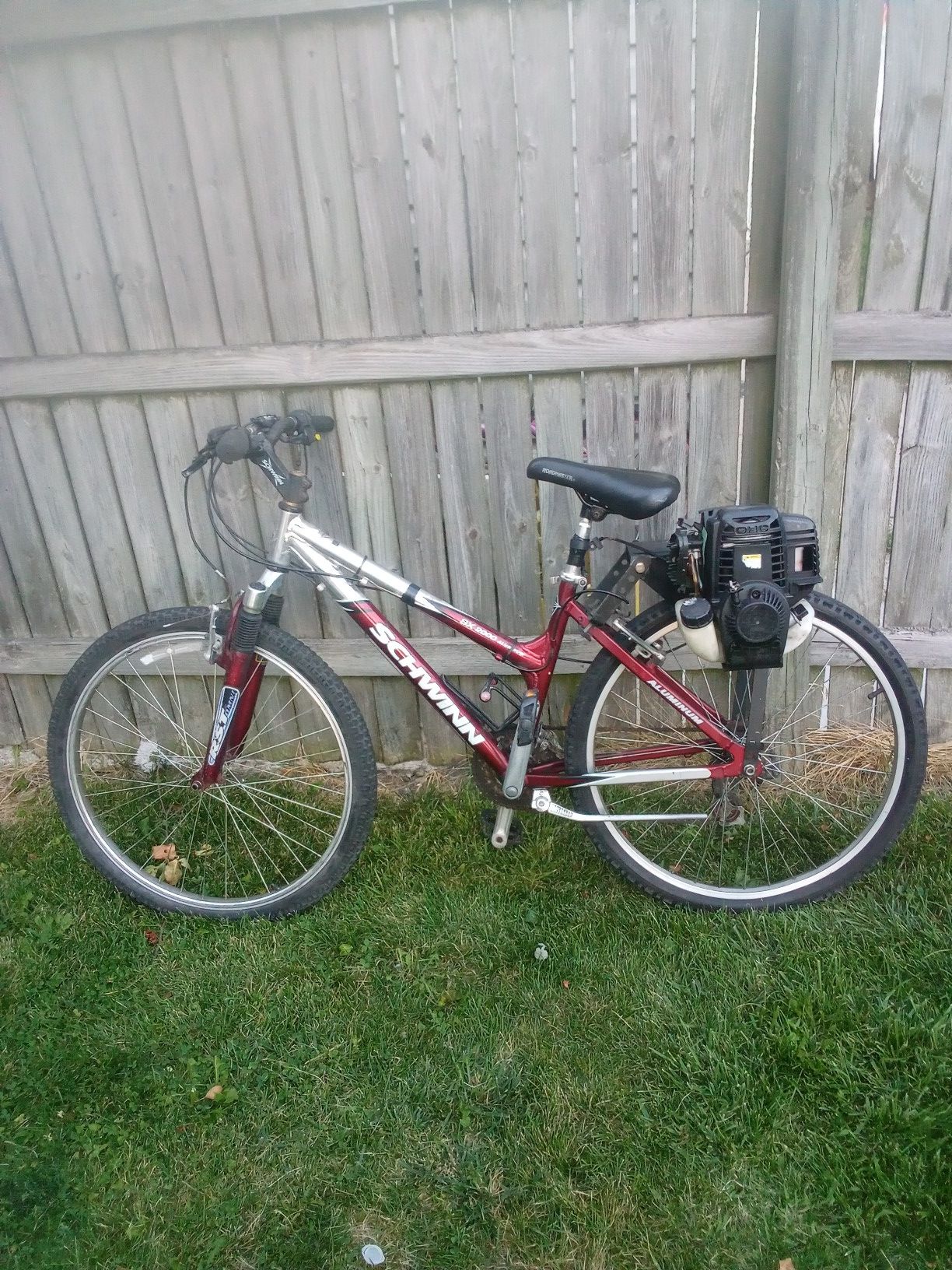 Schwinn motorized bike 4 stroke