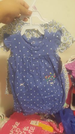 Blue and yellow floral dresses