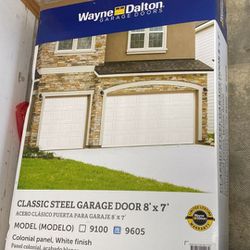 New in Box 8x7 ft Insulated  Wayne Dalton Garage Door 