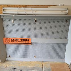 Wall Tools Panel With Light