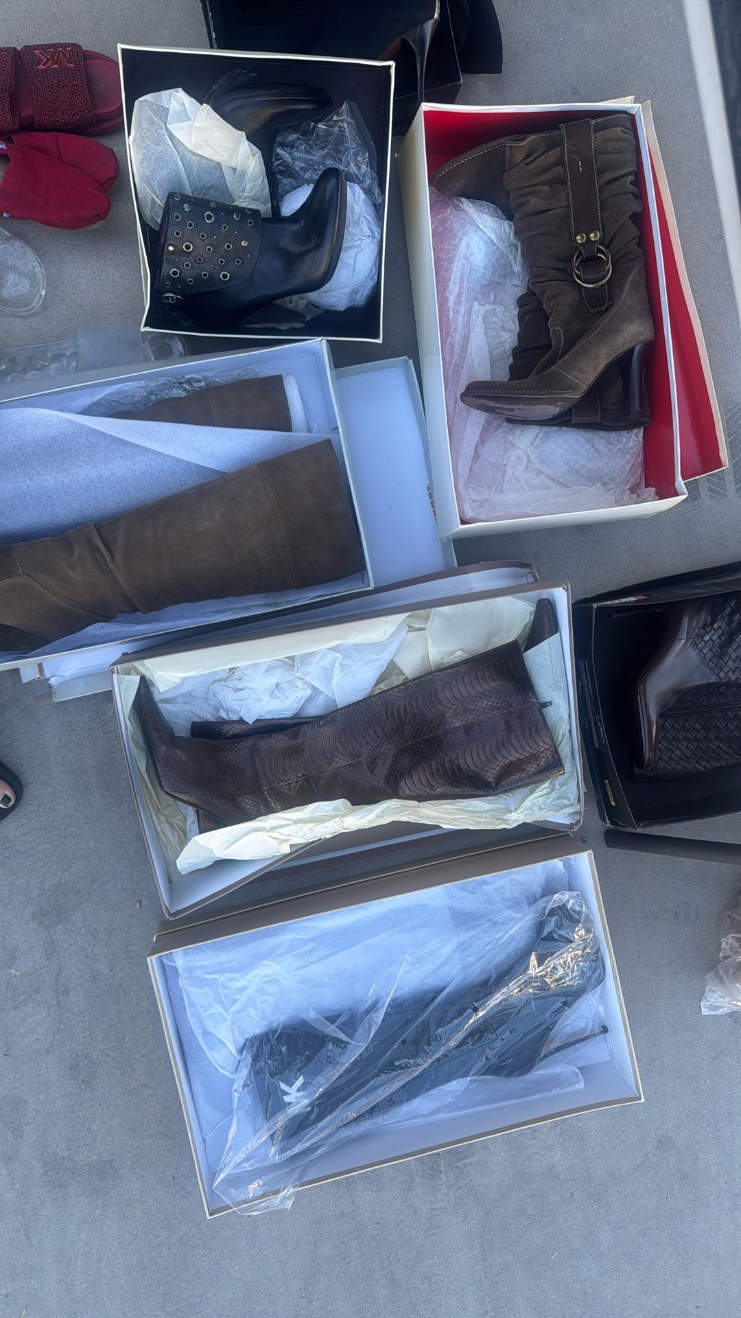 Women boots Shoe Haul 5 Pairs