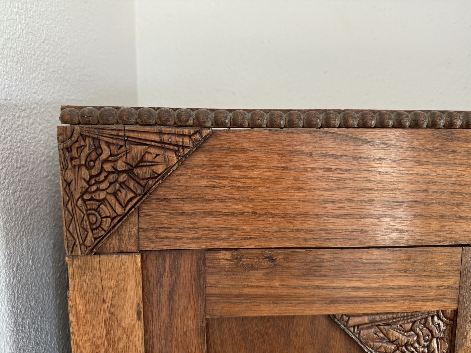 Art Deco, Antique Armoire Wardrobe Closet