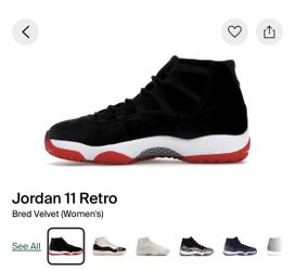 Jordan 11 size 9 women 150$