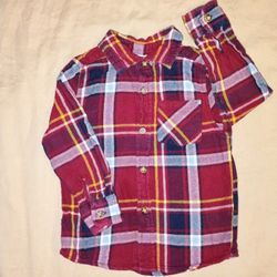 Healthtex • Boys 3T Plaid Flannel Shirt