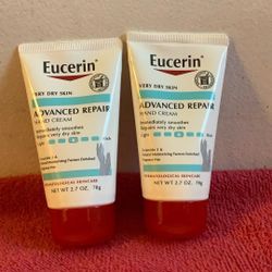 Eucerin Advance Repair Hand Cream 2.7oz $4 Each 