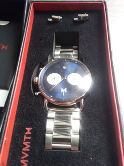 Mvmt blue face dial new gift 🎁 perfect $$