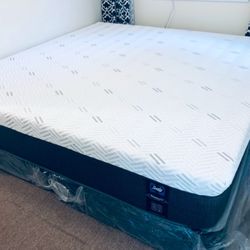 King Memory Foam Gel 13”Brand New Delivery Available All Cities