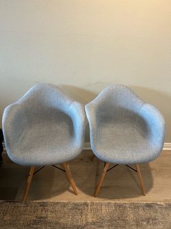 Blue chairs