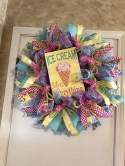 Spring, summertime wreath