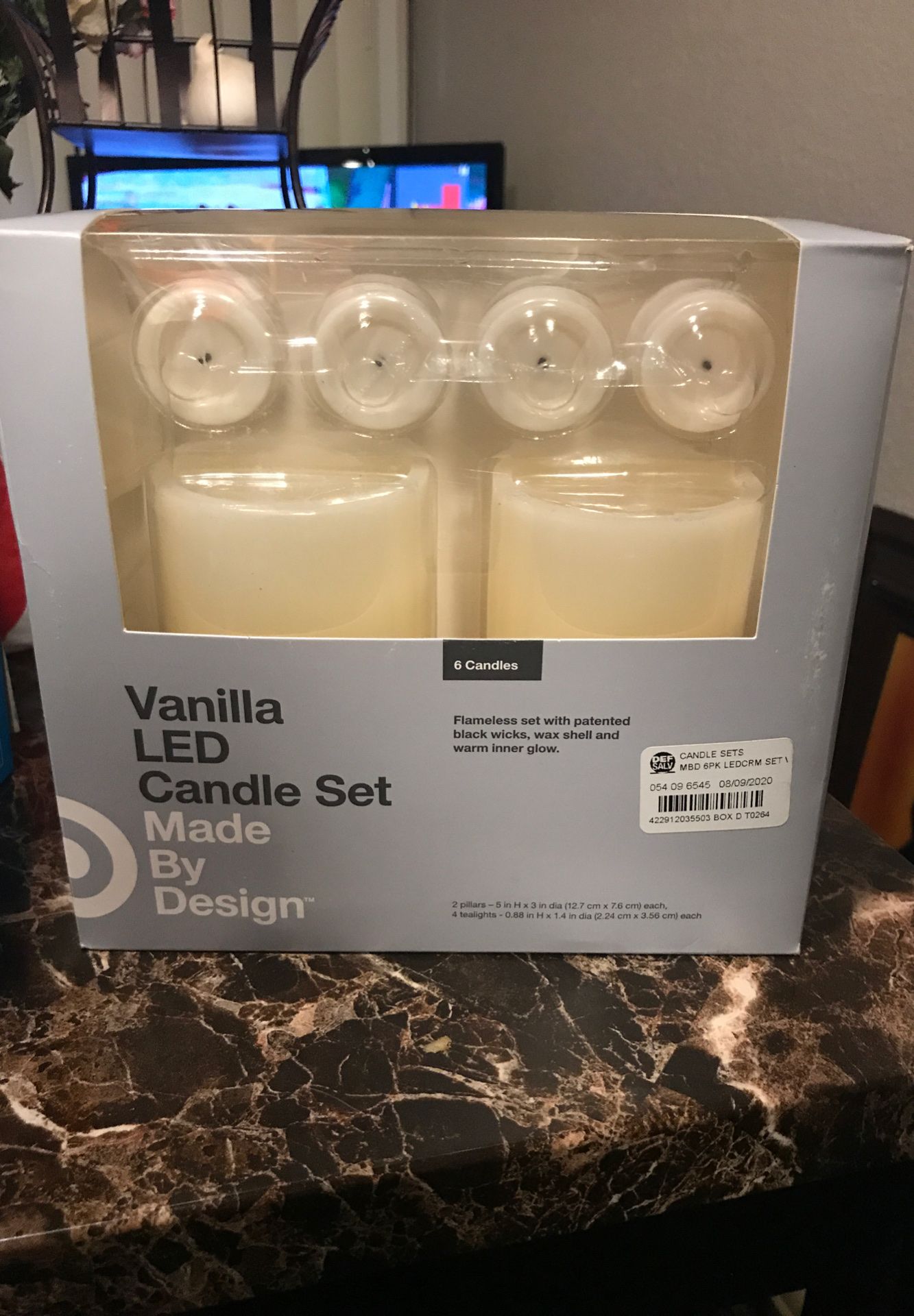 Led candle set
