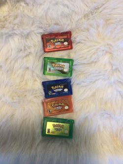 Pokémon gba games
