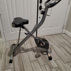 Exerpeutic Folding Exercise Bike, 8 Levels of Resistance Stationary Bike, Bluetooth tracking & Tablet Holder options available