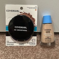 Cover Girl pressed powder + liquid foundation: 2 for $5