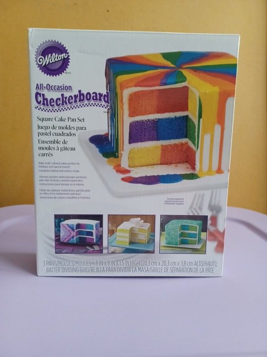 Wilton Checkerboard Cake Pan Set