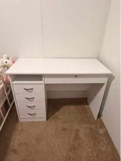 Small White Computer/Writing Desk