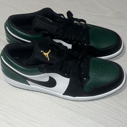 Jordan 1 Low Green Tow Size 13