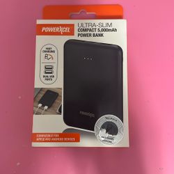 POWER BANK ULTRA SLIM COMPACT 5 For Apple Android POWERXCEL ,000MAH NEW