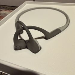 Aftershokz aeropex wireless bone conduction headphones - lunar grey 