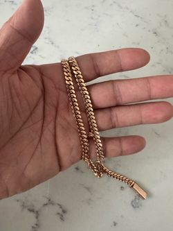 Miami Cuban Rose Gold 14KT