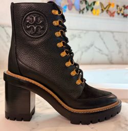 Black Tory Burch boots