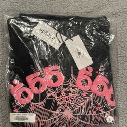 Men’s Black Angle Sp5der Hoodie 