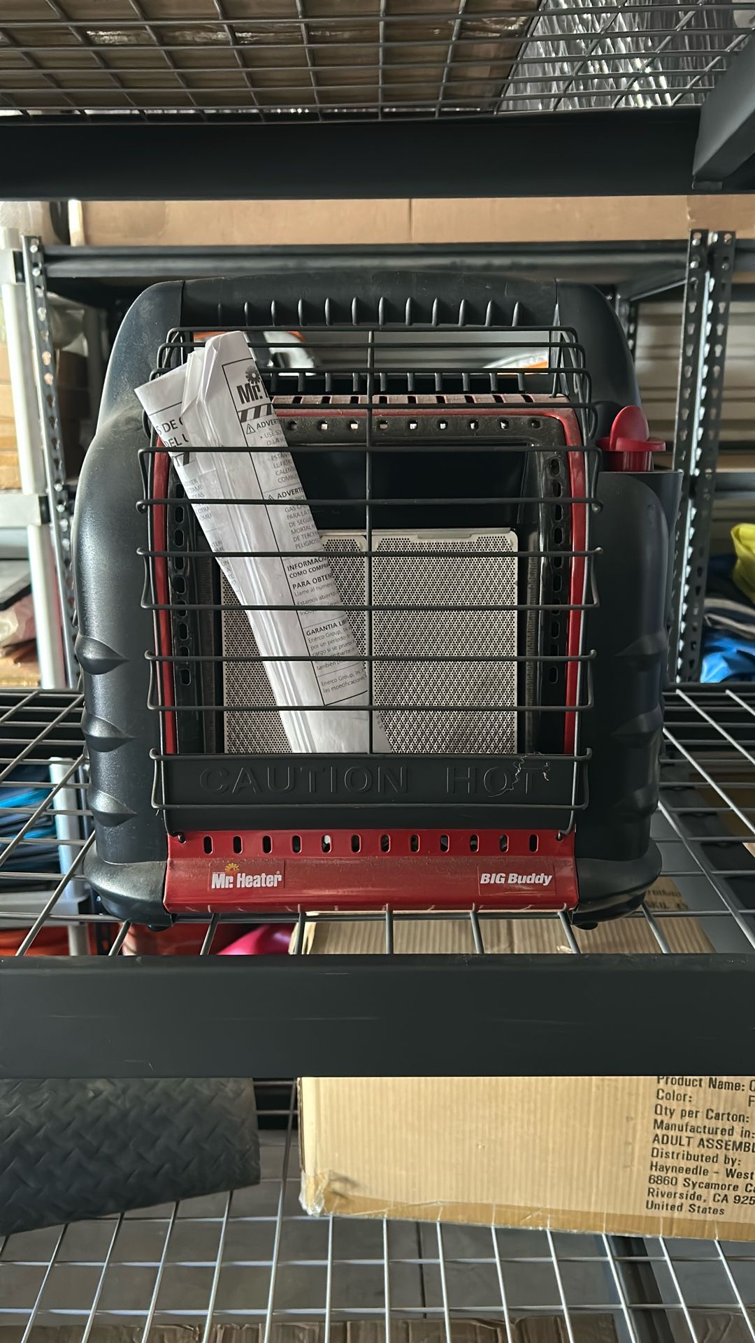 Big Buddy Propane Heater