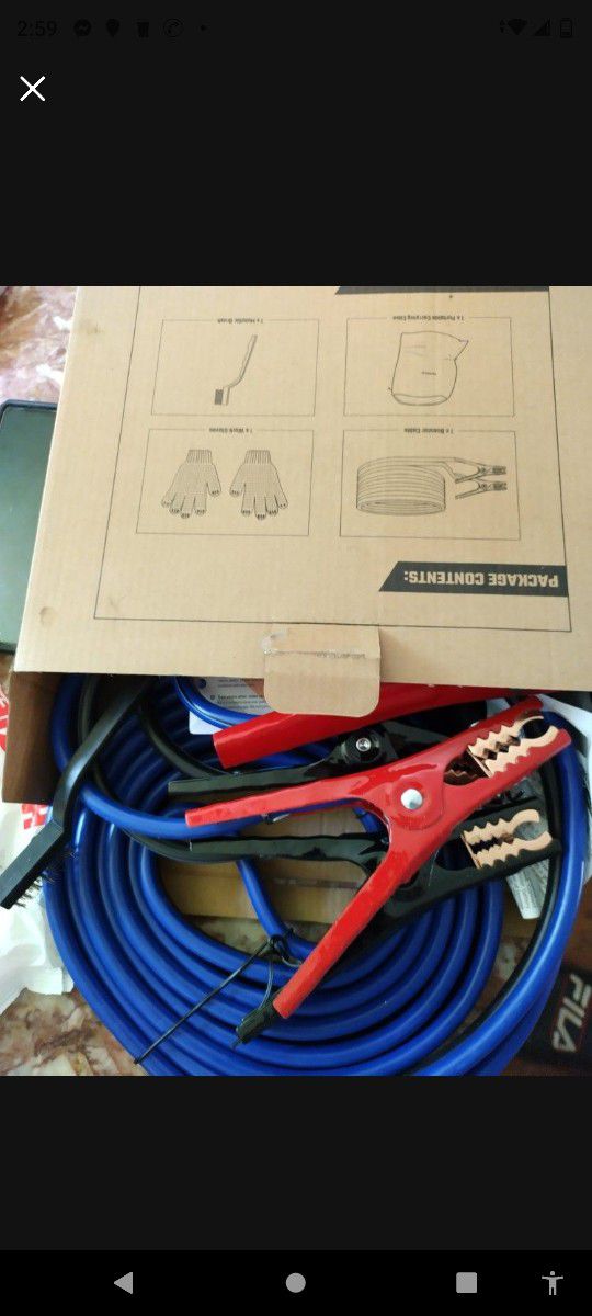 Jump Cables Brand New Set