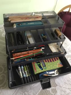 Maletica de Accesorios Para Dibujar