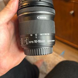 Canon EF-S 10-18mm f/4.5-5.6 IS STM Wide Angle Lens