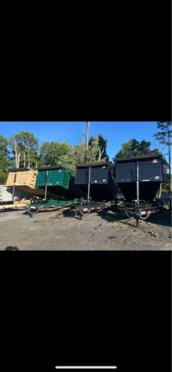 Panther Cargo 7x16 Dump Trailer — BRAND 🆕 💪🏻🔥 GPS TRACKED 🔒
