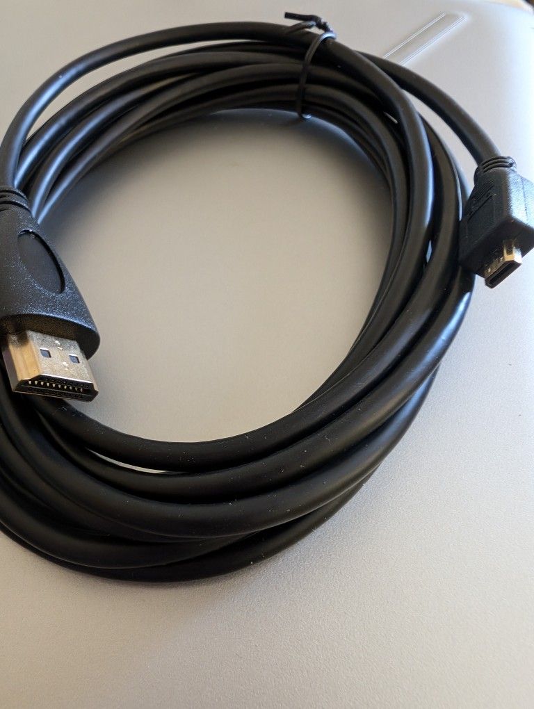 HDTV To Micro HDTV Cable Wire. Compatibly is in one of the pictures. 3M. 1/2 Price Is $6 You Pickup. East or West