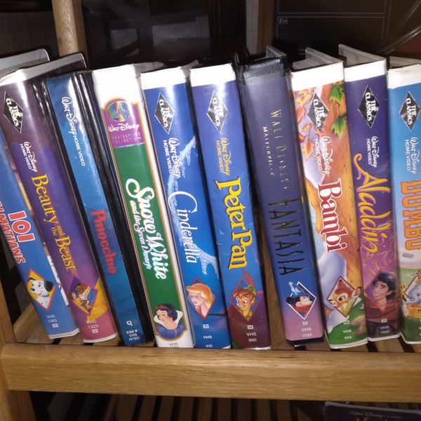 10 Black Diamond Edition Disney Vhs Movies... for Sale in Sparks, NV ...