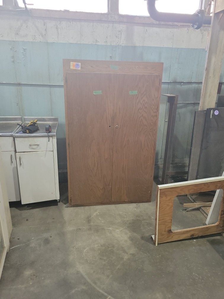 Wooden Storage Cabinet 