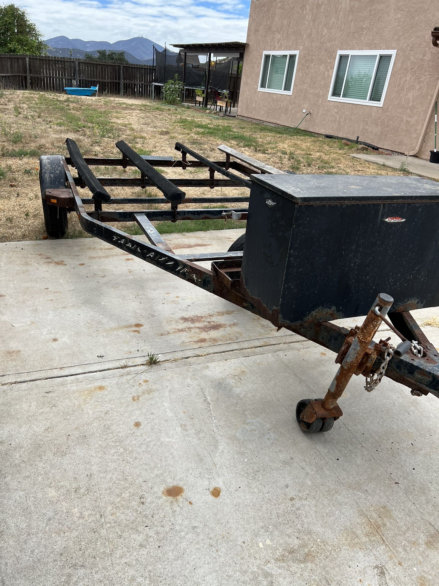Trail-Rite Boat Trailers Dual Jet ski Trailer