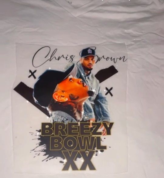 Chris Brown Breezy Bowl Tour T Shirt