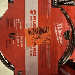 Milwaukee 5/16 in. x 25 ft. Inner Core Bulb Head Cable with Rustguard