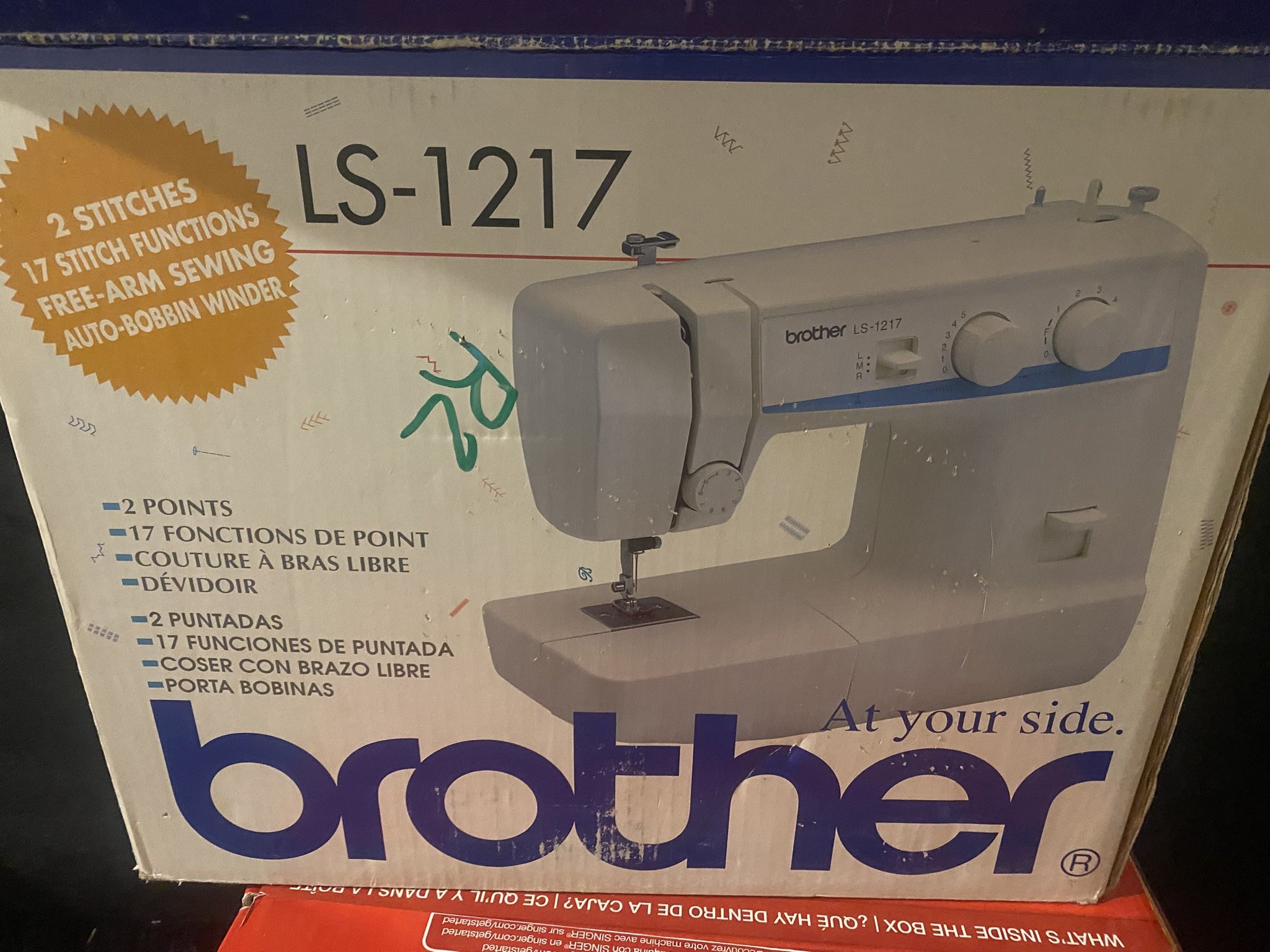 Brother LS-1217 Sewing Machine 