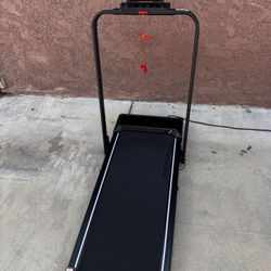 Like New 2-in-1 Folding Treadmill • Walking Pad • Easy to Move • Space Saving