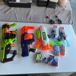 Set Of Nerf  Guns 