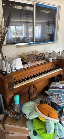 Acrosonic Upright Piano Wood Cabinet